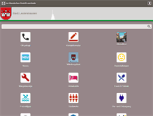 Tablet Screenshot of leutershausen.de